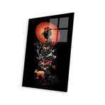 Geisha Nature Print // Nicebleed (16"H x 24"W x 0.25"D)