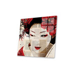 Geisha II Print // Caroline Wendelin (24"H x 24"W x 0.25"D)