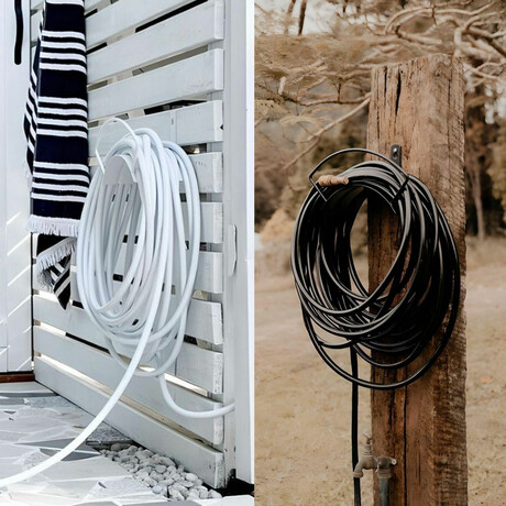 Designer Garden Hose // Bundle of 2 (Black + White)