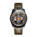 Bomberg Bolt-68 Blue Skull Quartz // BS45CHPBA.051.3 // Store Display