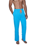 Lounge Pant // Squared Blue (S: 27"-29" Waist)