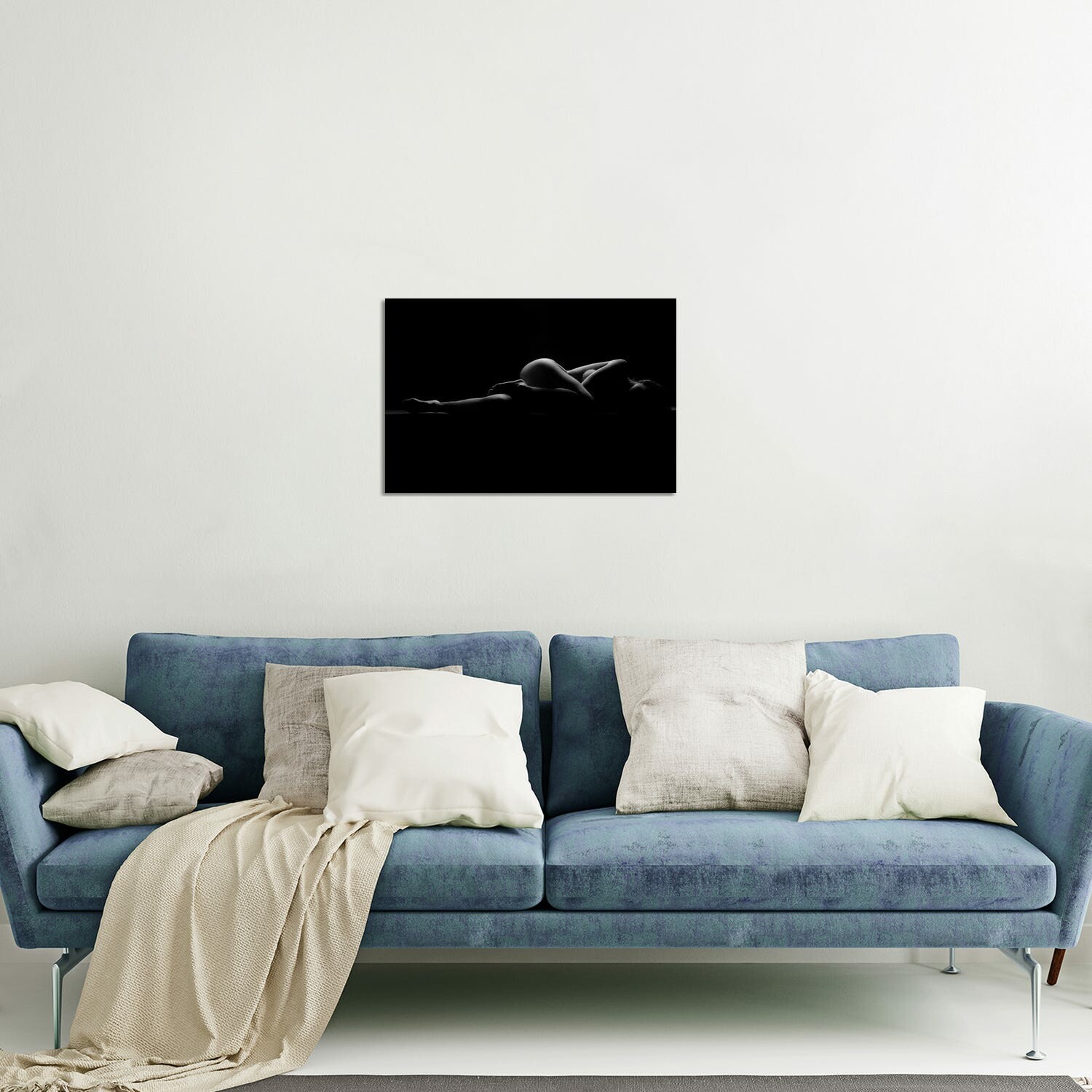 Nude Woman Bodyscape Apollonia VI Print // Alessandro Della Torre (24"H