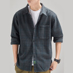 D223 Navy Blue // Shirt Jacket (S)