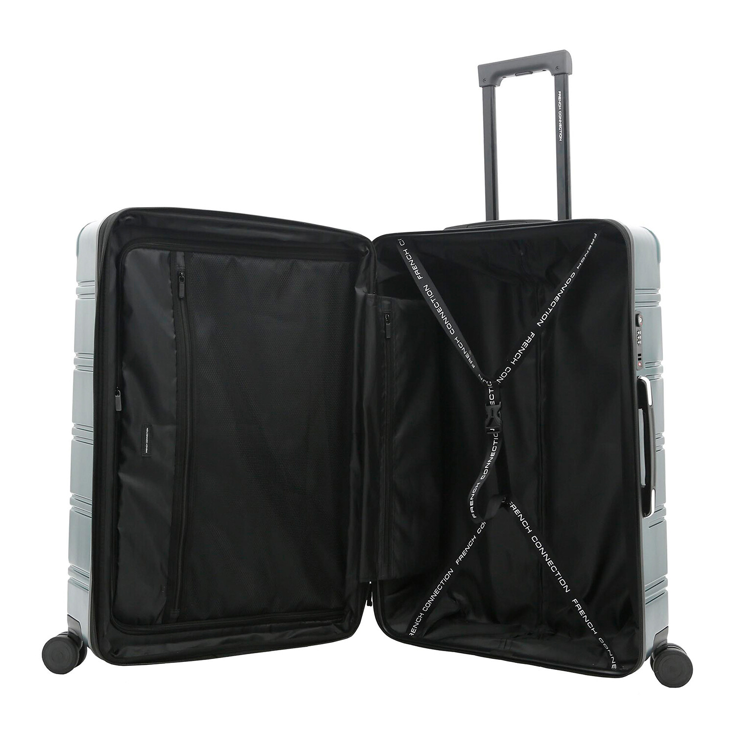 CONRAD COLLECTION 3 PC // TSA-LOCK EXPANDABLE ROLLING HARDSIDE LUGGAGE ...