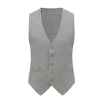 Braveman // Men's Premium Slim Fit 3PC Suit // Grey (L-38L)