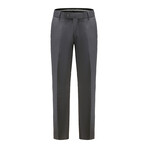 Gino Vitale // Men's Slim Fit Premium 3PC Tuxedo Set // Charcoal (L-40L)