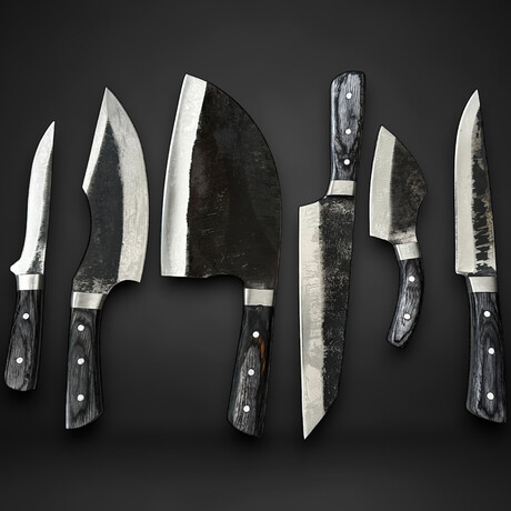 Serbian Style Chef Knife Set // 001