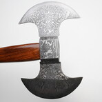 Damascus Double Edge Axe // 01