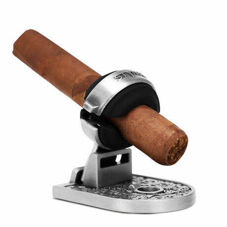 Stynger Premium Cigar Holder Set // Antique Silver