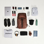 Heritage // Leather Backpack // Cognac