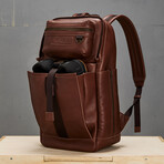 Heritage // Leather Backpack // Cognac