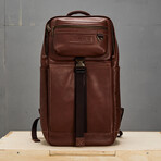 Heritage // Leather Backpack // Cognac