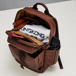 Heritage // Leather Backpack // Cognac