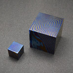 INCH Damascus Titanium Cube