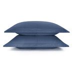 Luxe Sham Set // Sea (Euro - 26"H x 26"W)