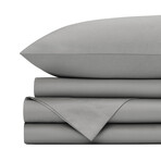 Luxe Sheet Set // Flint Gray (Twin)