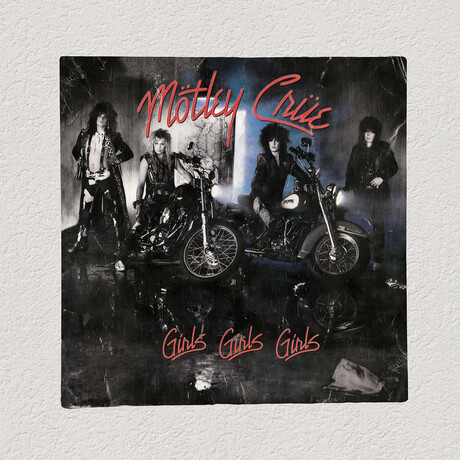 Motley Crue // Girls Girls Girls // HD Metal Album Cover Print