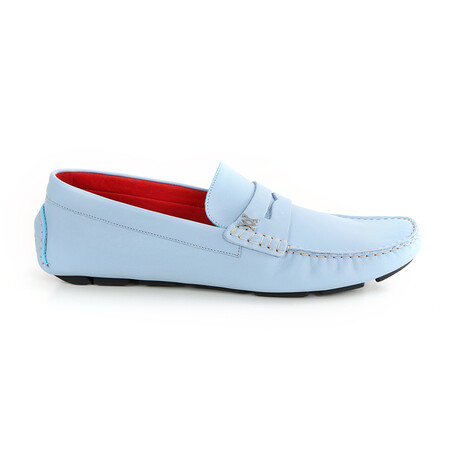 Chip Driver Loafer // Light Blue (Euro: 39)