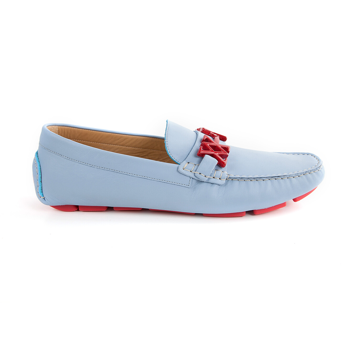 Chip Driver with Star Horse Bit // Light Blue (Euro: 43) - Marcus Walker  Luxe Drivers & Loafers - Touch of Modern