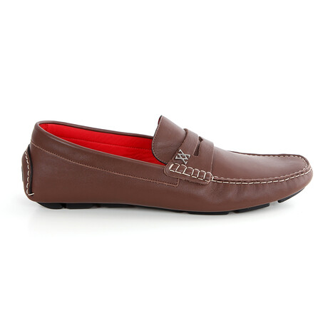 Chip Driver Loafer // Whiskey (Euro: 42) - Marcus Walker Luxe Drivers ...