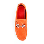Chip Driver with Star Horse Bit Suede // Orange (Euro: 39)