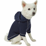 Soft & Comfy Dog Hoodie // Midnight Blue (Back Length 10")