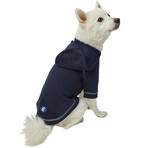 Soft & Comfy Dog Hoodie // Midnight Blue (Back Length 10")