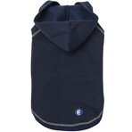 Soft & Comfy Dog Hoodie // Midnight Blue (Back Length 10")