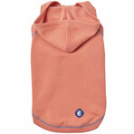 Soft & Comfy Dog Hoodie // Coral (Back Length 10")