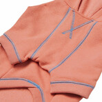 Soft & Comfy Dog Hoodie // Coral (Back Length 10")
