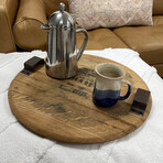 Bourbon Barrel Tray // Original Stamping