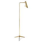 Penelope Floor Lamp // Brass