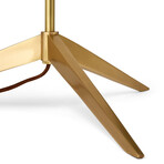 Penelope Floor Lamp // Brass