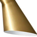 Penelope Floor Lamp // Brass