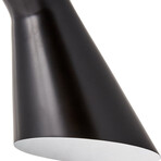 Penelope Task Lamp // Brass + Black