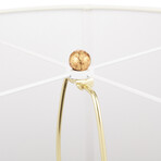 Celia Tripod Floor Lamp // Gold