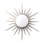 Solana Flush Mount // Nickel