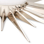 Solana Flush Mount // Nickel