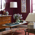 Celia Tripod Floor Lamp // Black