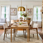 Theo Dome 18" Pendant // Polished Brass