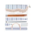 Quincy Premium Stripe Beach Tent