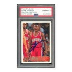 Allen Iverson // 1996 Topps Autograph // Rookie Card // PSA 10 Gem Mint Auto Grade
