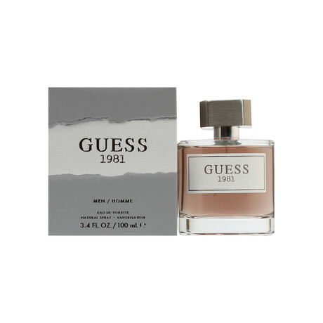 Guess 1981 For Men EDT Spray // 3.4 oz.
