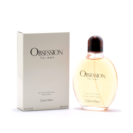 Men's Fragrance // Obsession Men By Calvin Klein EDT Spray // 6.7 oz.