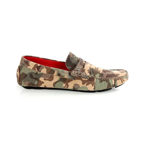 Chip Driver Loafer // Camo (Euro: 39)