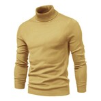 Turtleneck Sweater // Yellow (L)