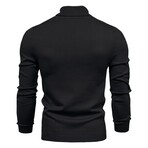Turtleneck Sweater // Black (XL)