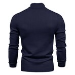 Turtleneck Sweater // Dark Blue (M)