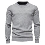 Crew Neck Sweater // Gray (XL)