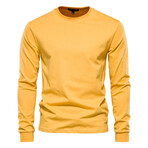 Long Sleeve T-Shirt // Yellow (XS)